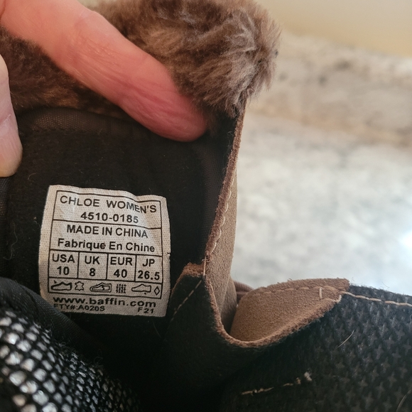 Baffin Chloe Boots sz 10 - Picture 5 of 5